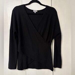 Black Wrap Top